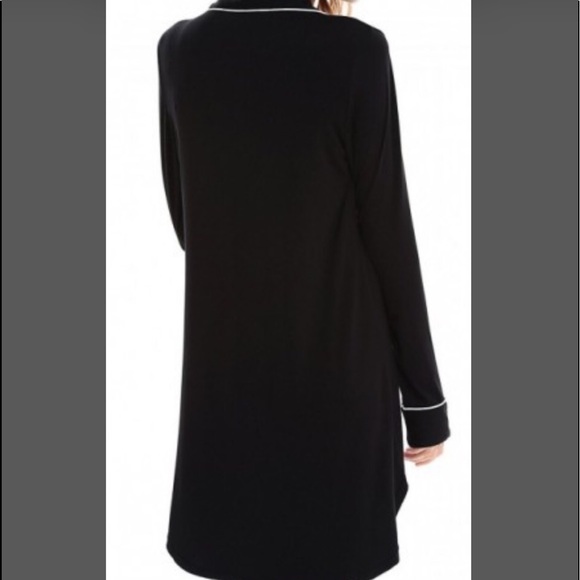 🎉HP🎉Nora Twips Black Long Sleeve Sleep Dress - Picture 6 of 9